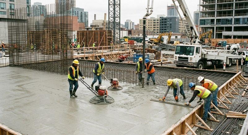 Commercial Slab Installation in Fort Wayne, IN