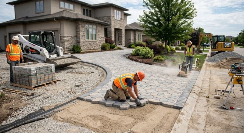 Driveway Pavers Installation in Saint George, UT